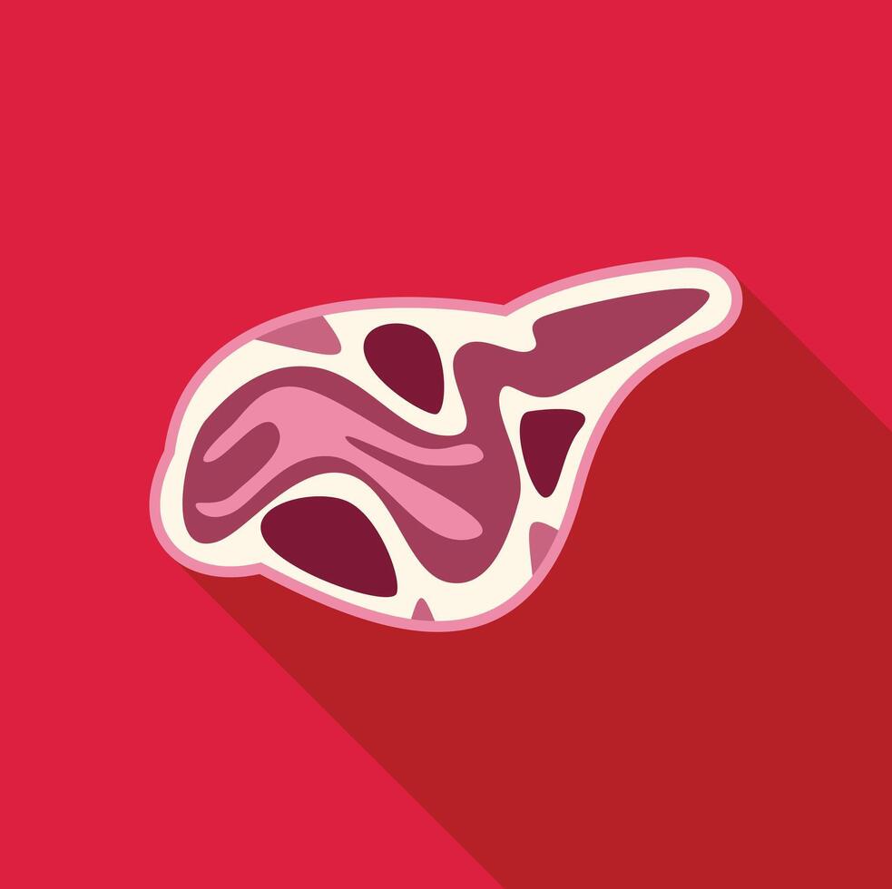 Pancreas icon showing langerhans islets producing insulin and digestive enzymes vector