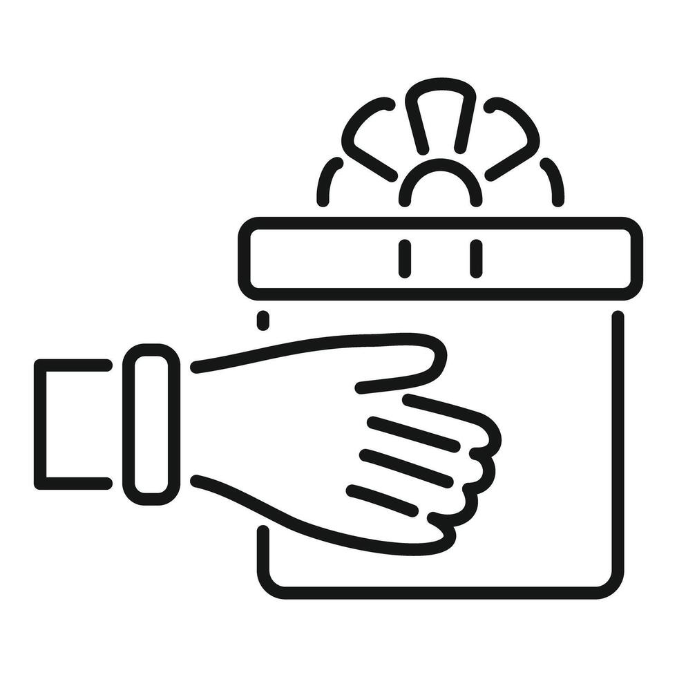 Hand drying using modern electric hand dryer in public bathroom vector