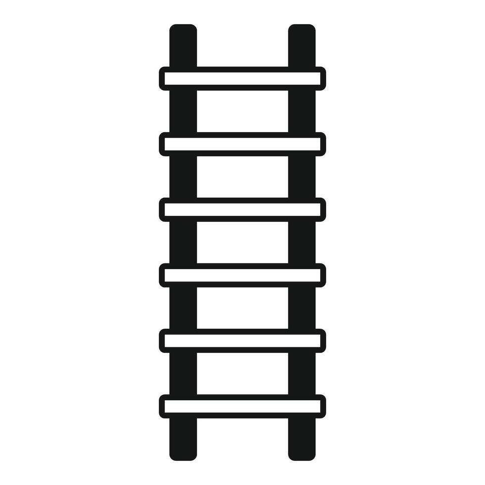 Portable step ladder reaching new heights with safety and stability vector