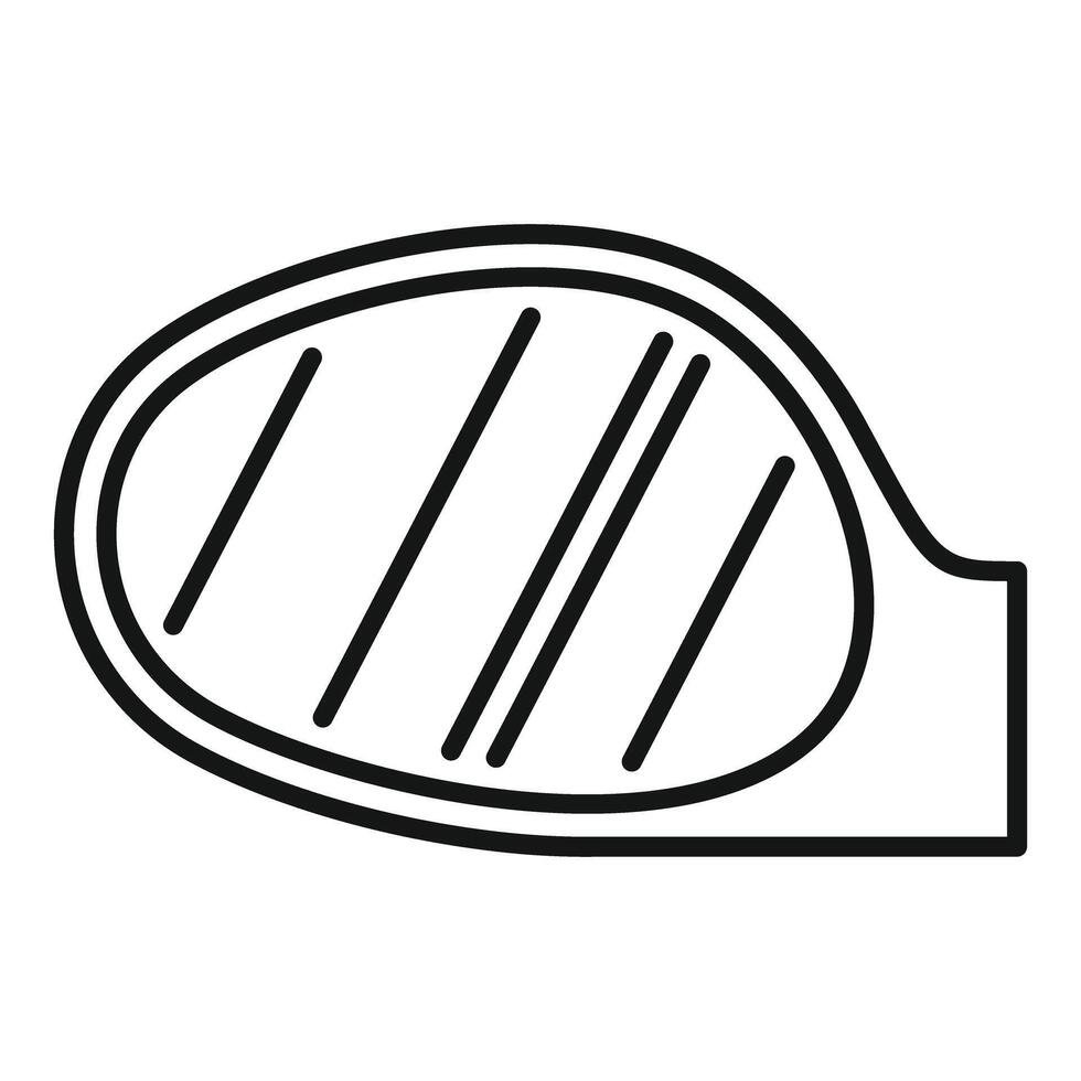 Broken car side mirror reflecting light lines icon showing damage vector