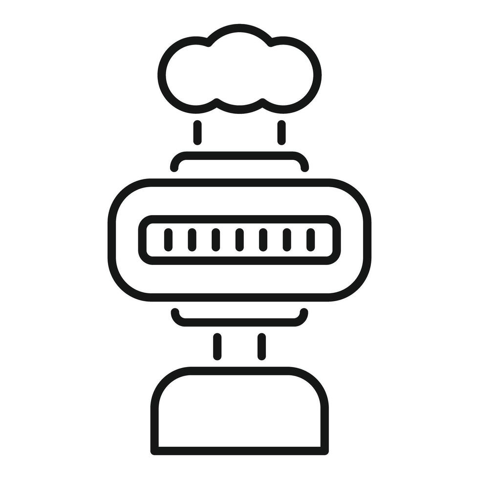 Data processing from cloud to device, efficient wireless transferring system vector
