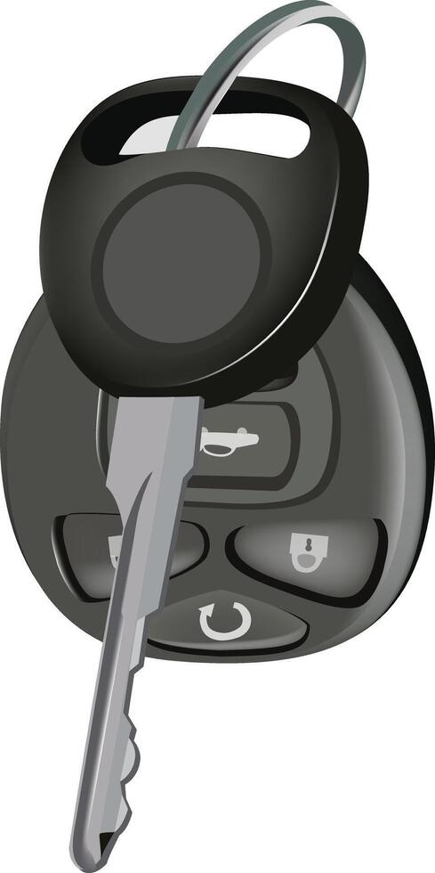 Car key clipart vector