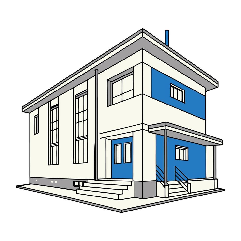 Building with Design Forstyle Should Modern vector