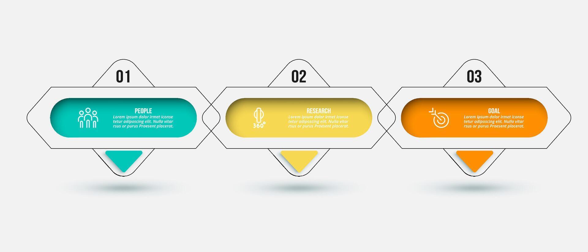 Label infographic template. vector