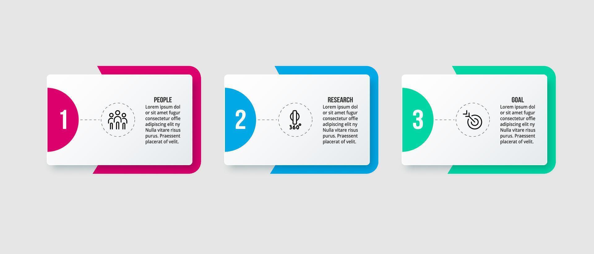 Square business presentation vector