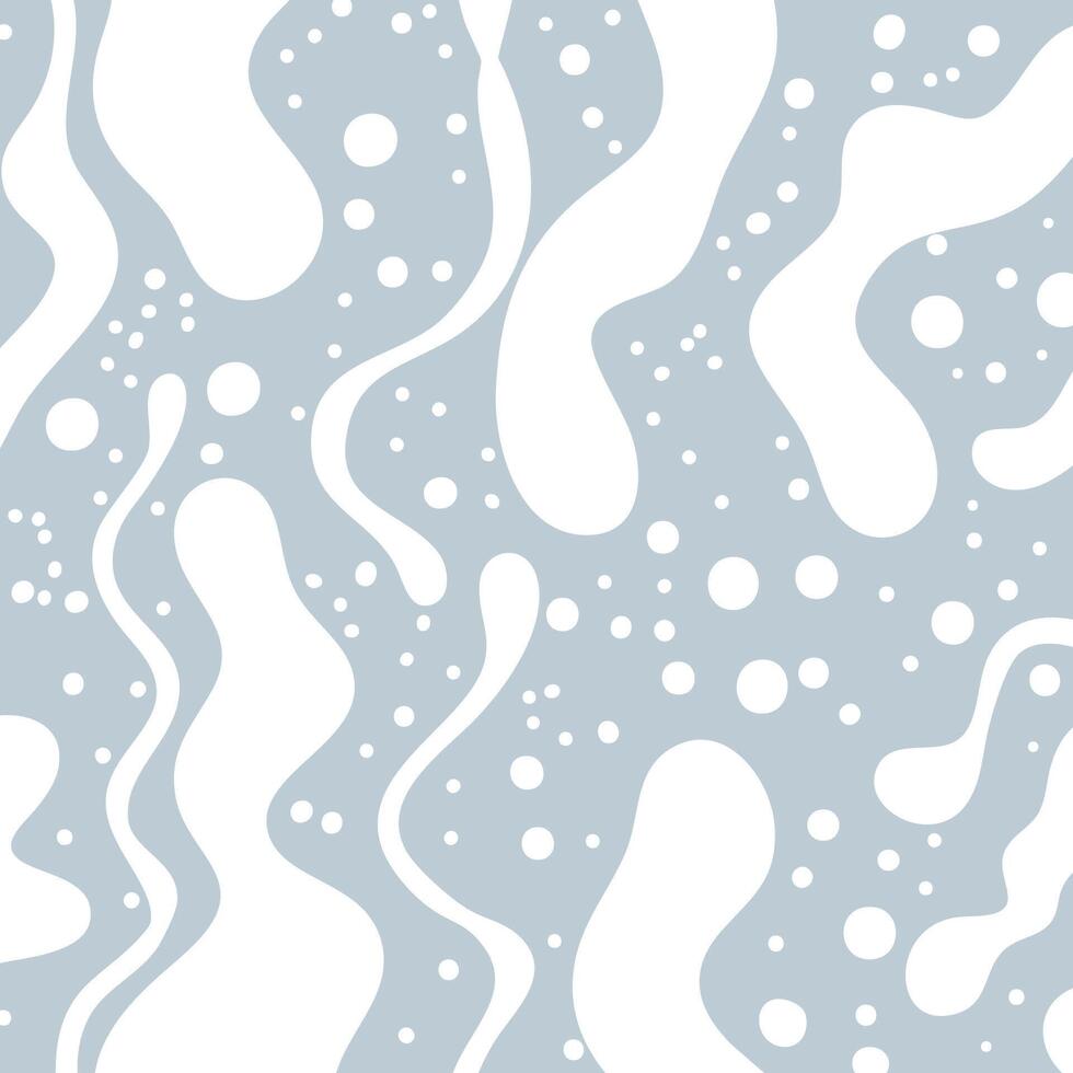 Pastel coloured background with an organic shapes pattern vector
