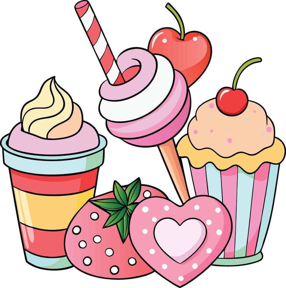 Sweet Treats Collection vector