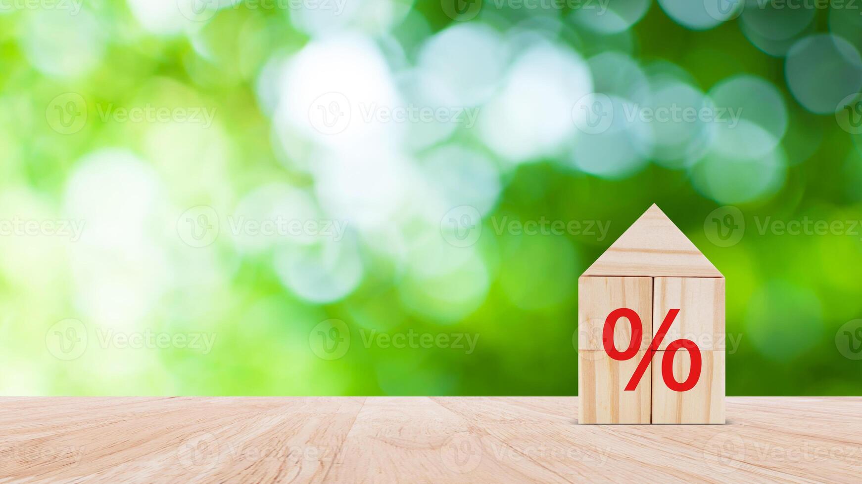 Mortgage rates business real estate concept, investment housing real estate interest rates, planning savings money to buy home concept, mortgage. percentage photo
