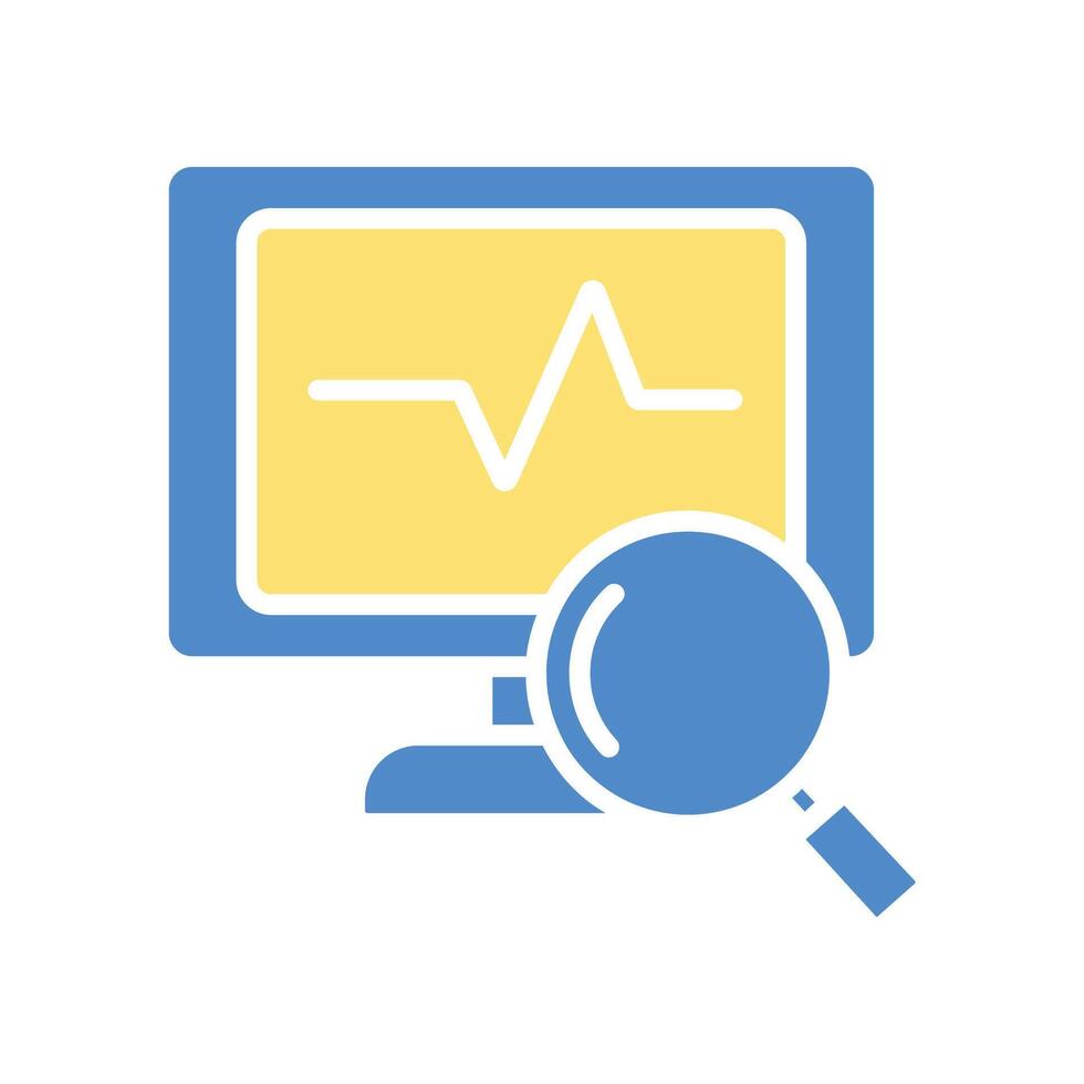 monitor icon. .Editable stroke.linear style sign for use web design,logo. vector