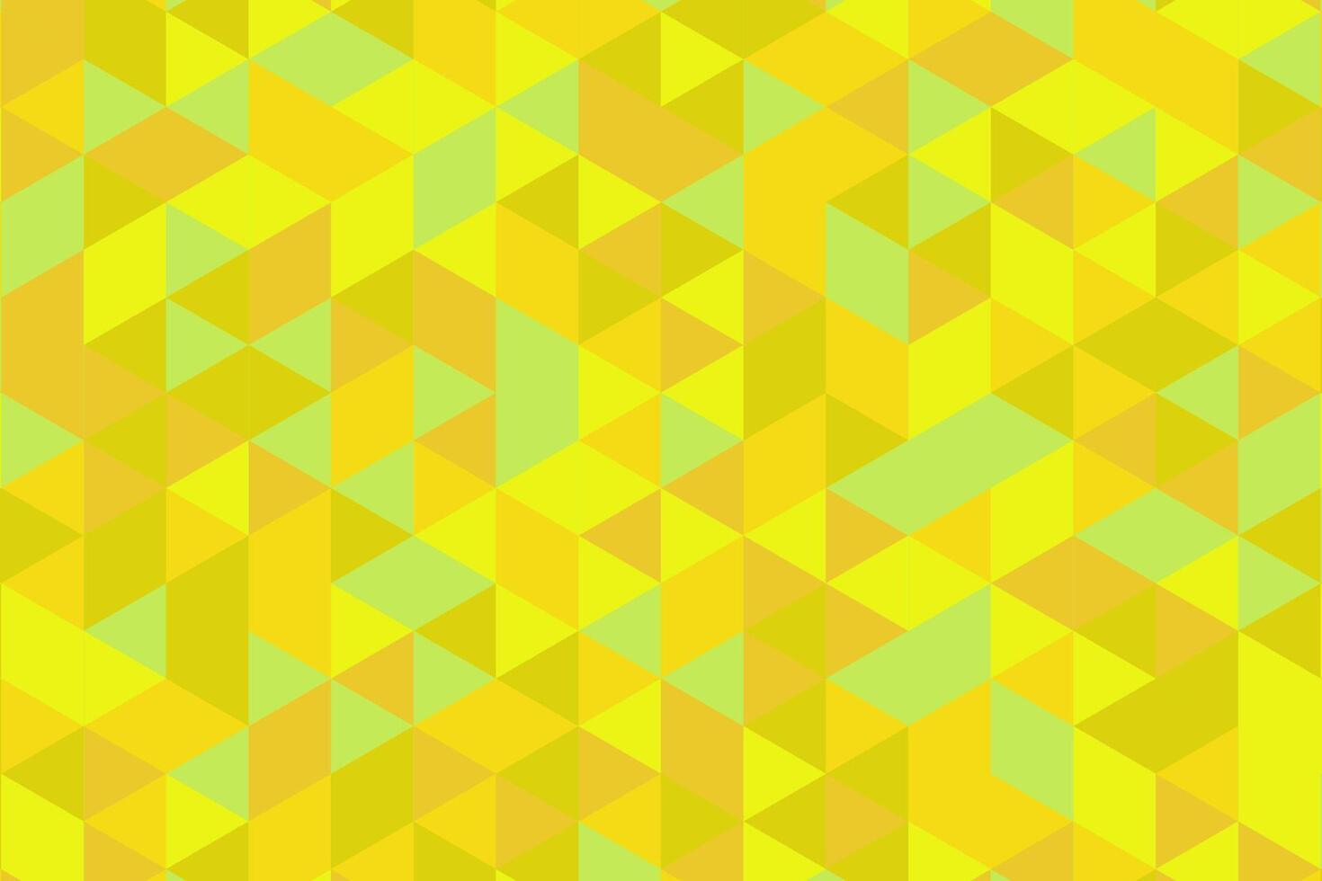 Green and Yellow Geometric Triangle Pattern with Vibrant Gradient and Abstract Design vector