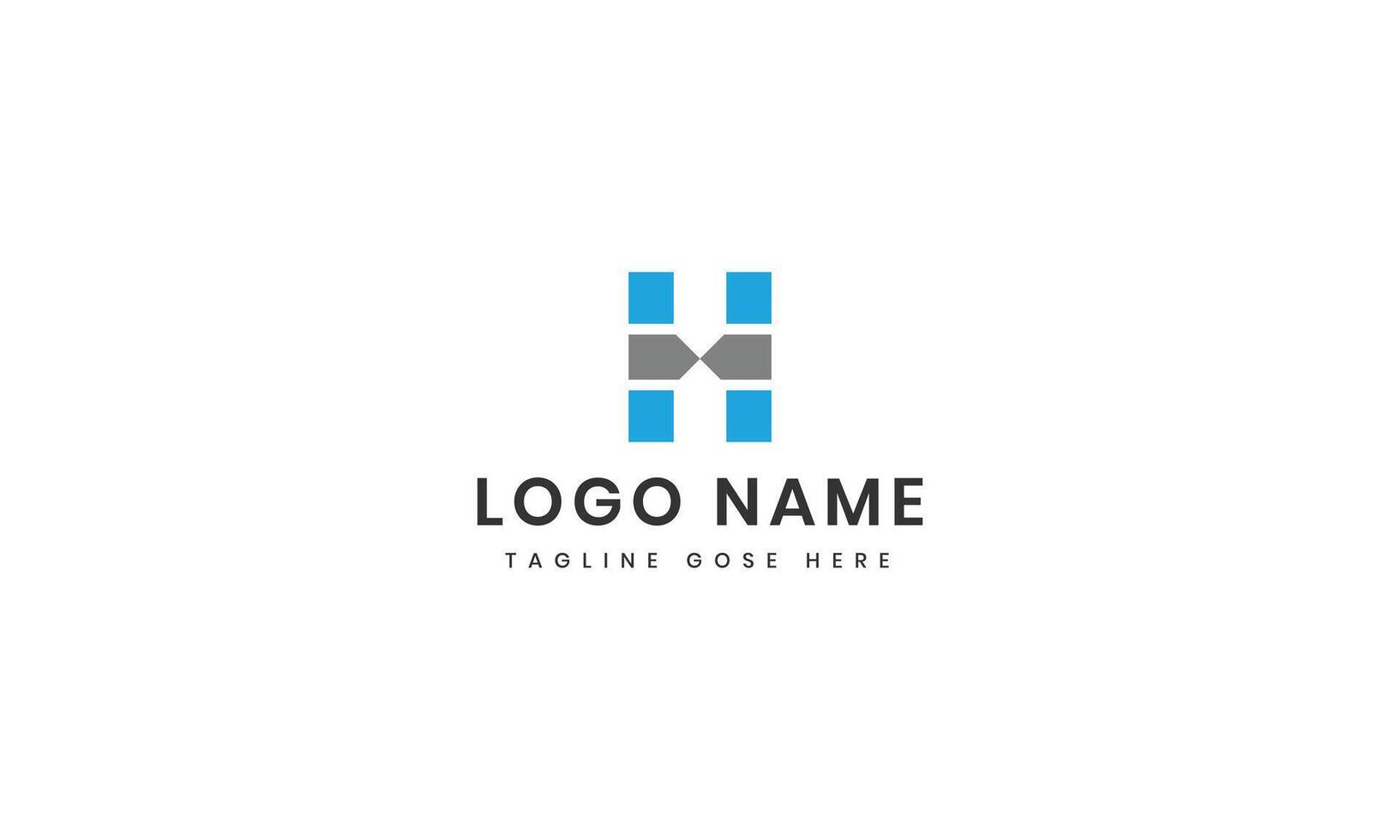 H letters logo design vector