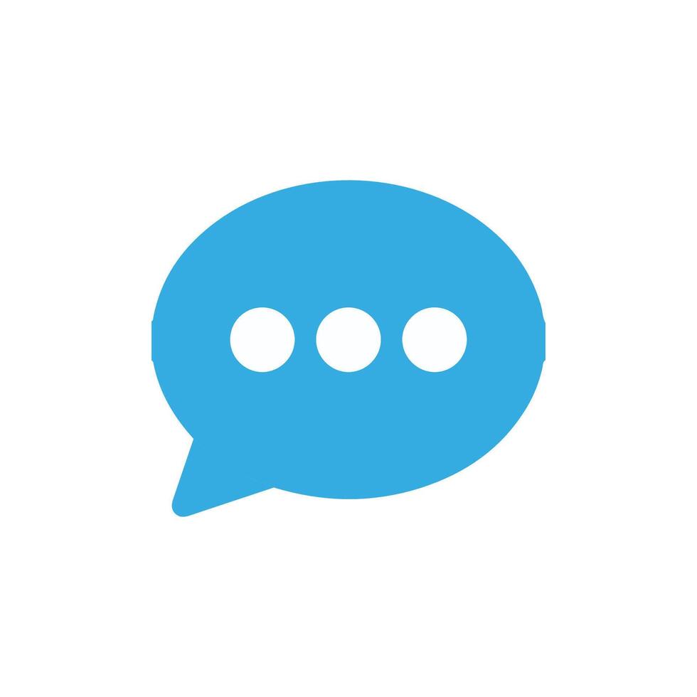 Comment icon. Speech bubble icon set. vector