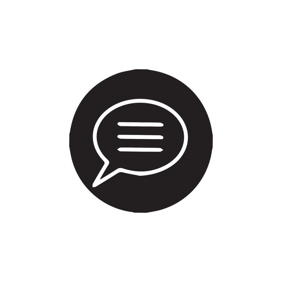 Speech bubble icon set. Message, chat, dialogue icons. Chat bubble, vector