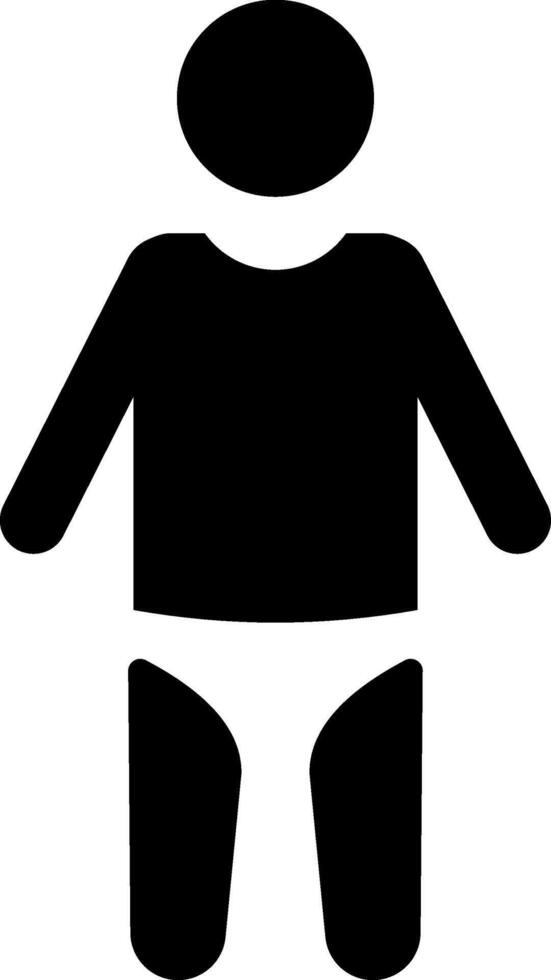 Kid boy icon vector