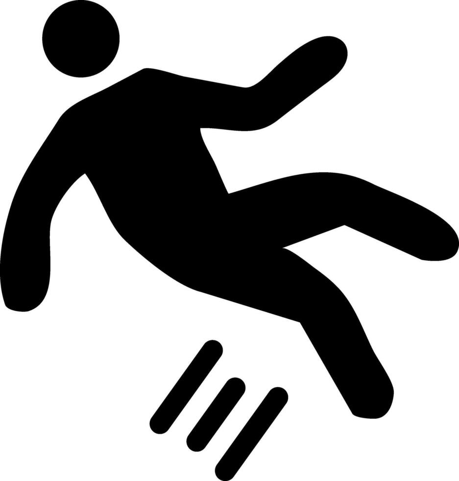 Accident injury icon vector