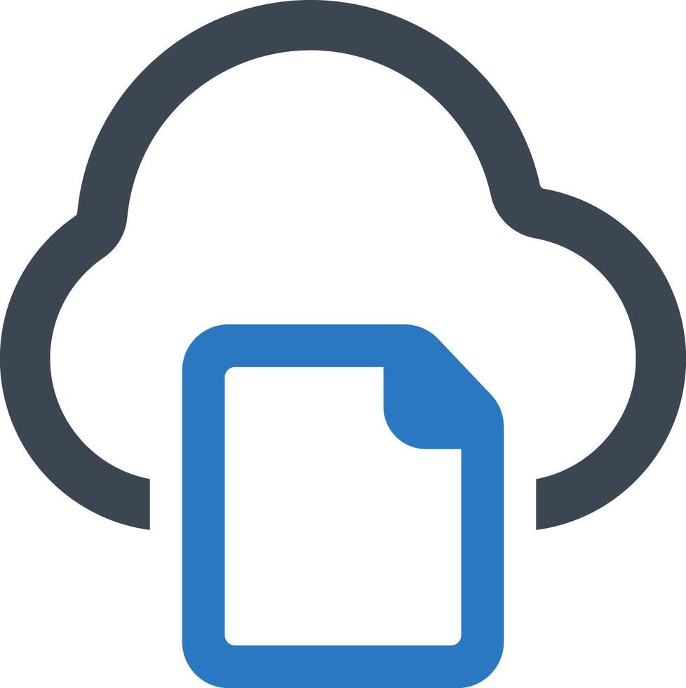 Storage file icon vector