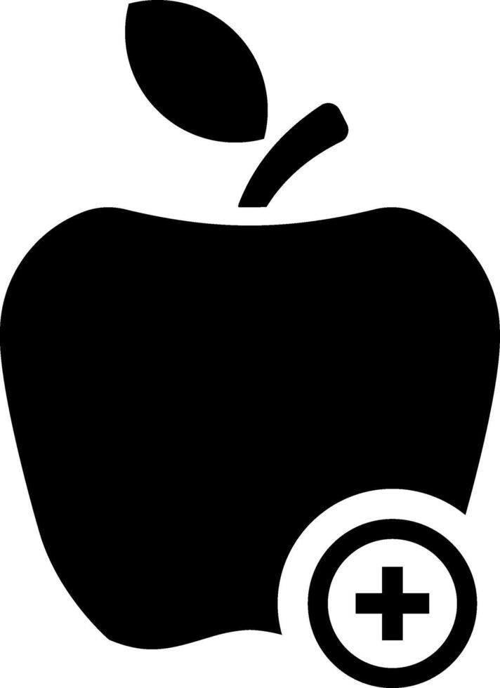 Diet food icon vector