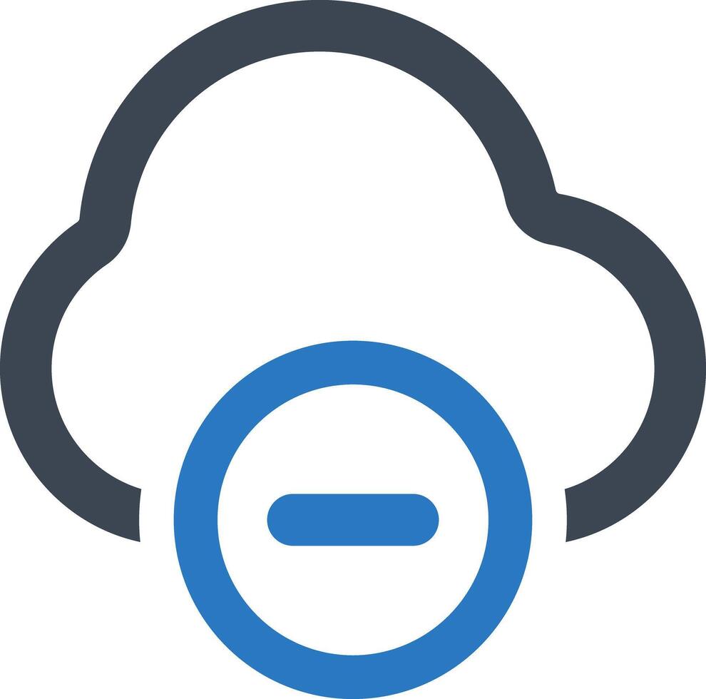 Data delete icon vector
