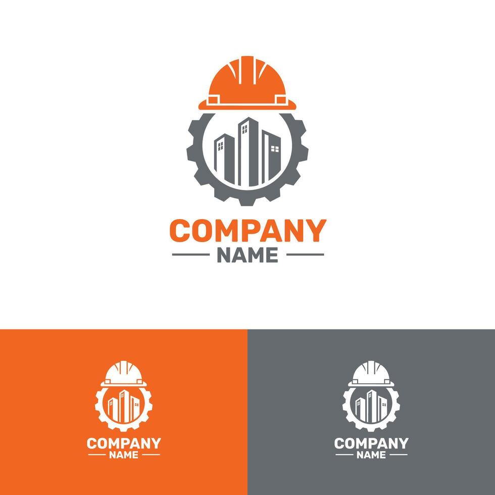 Construction Company Logo Design vector