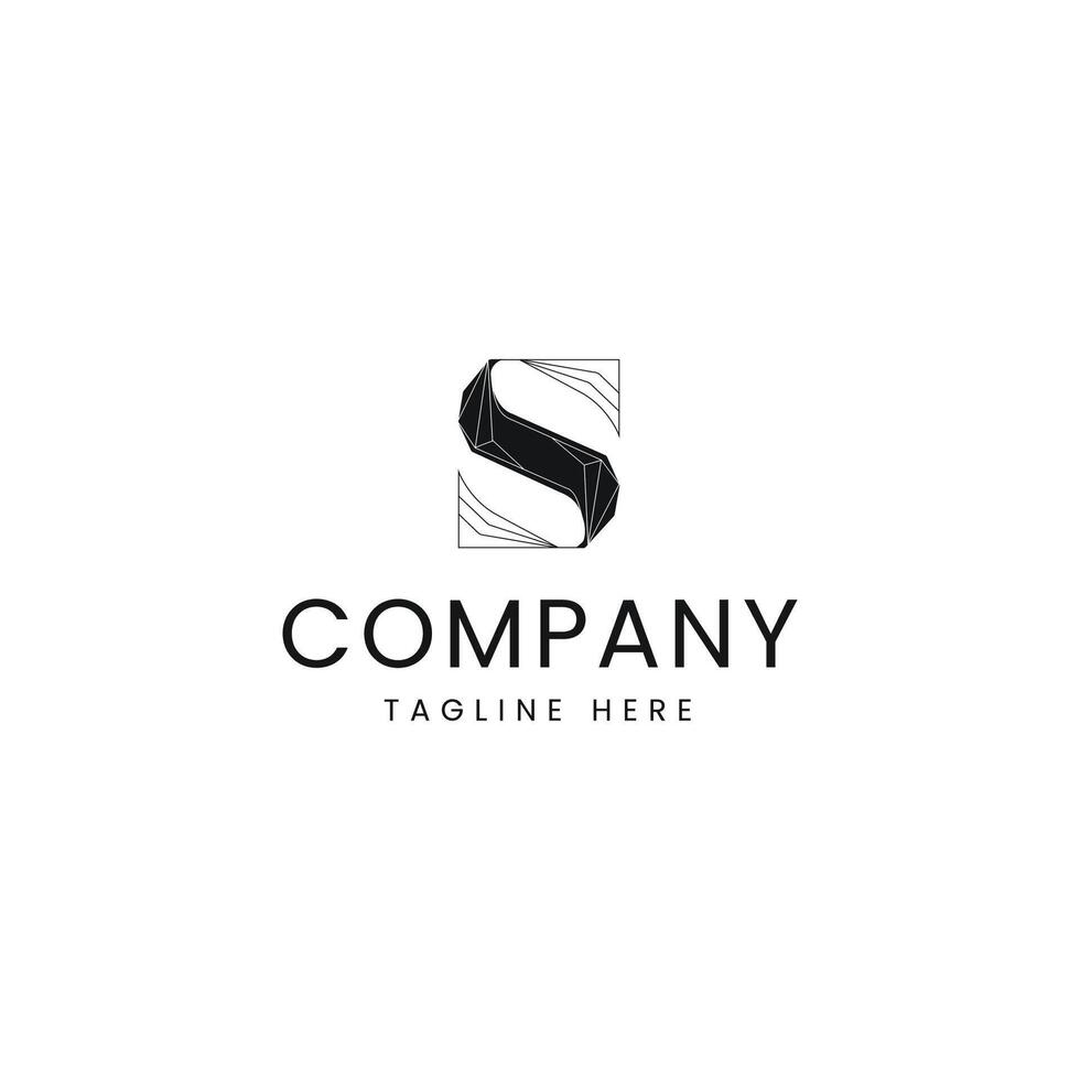 S Letter Architecture Logo. Free Download vector