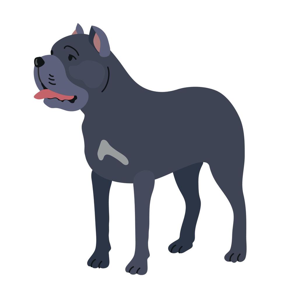Cane corso icon clipart avatar logotype isolated illustration vector