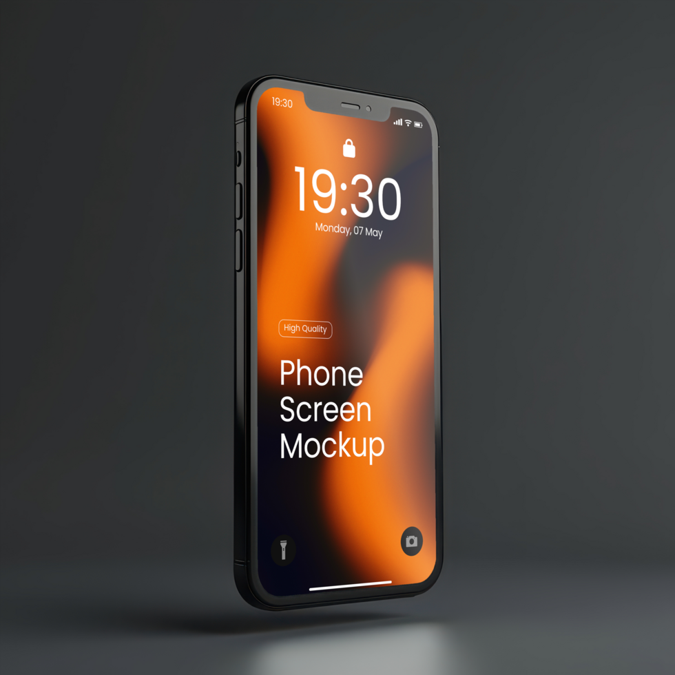 Luxury Phone Screen Mockups psd