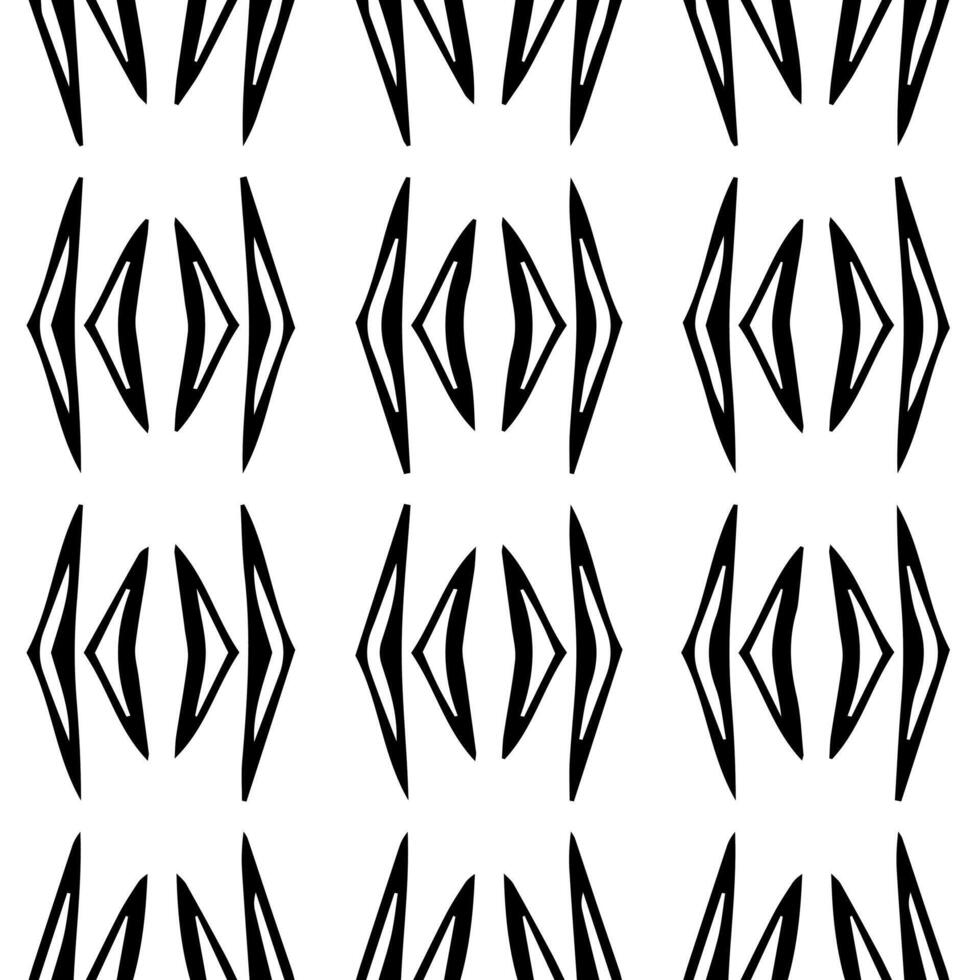 Monochrome mosaic backdrop with seamless pattern vector