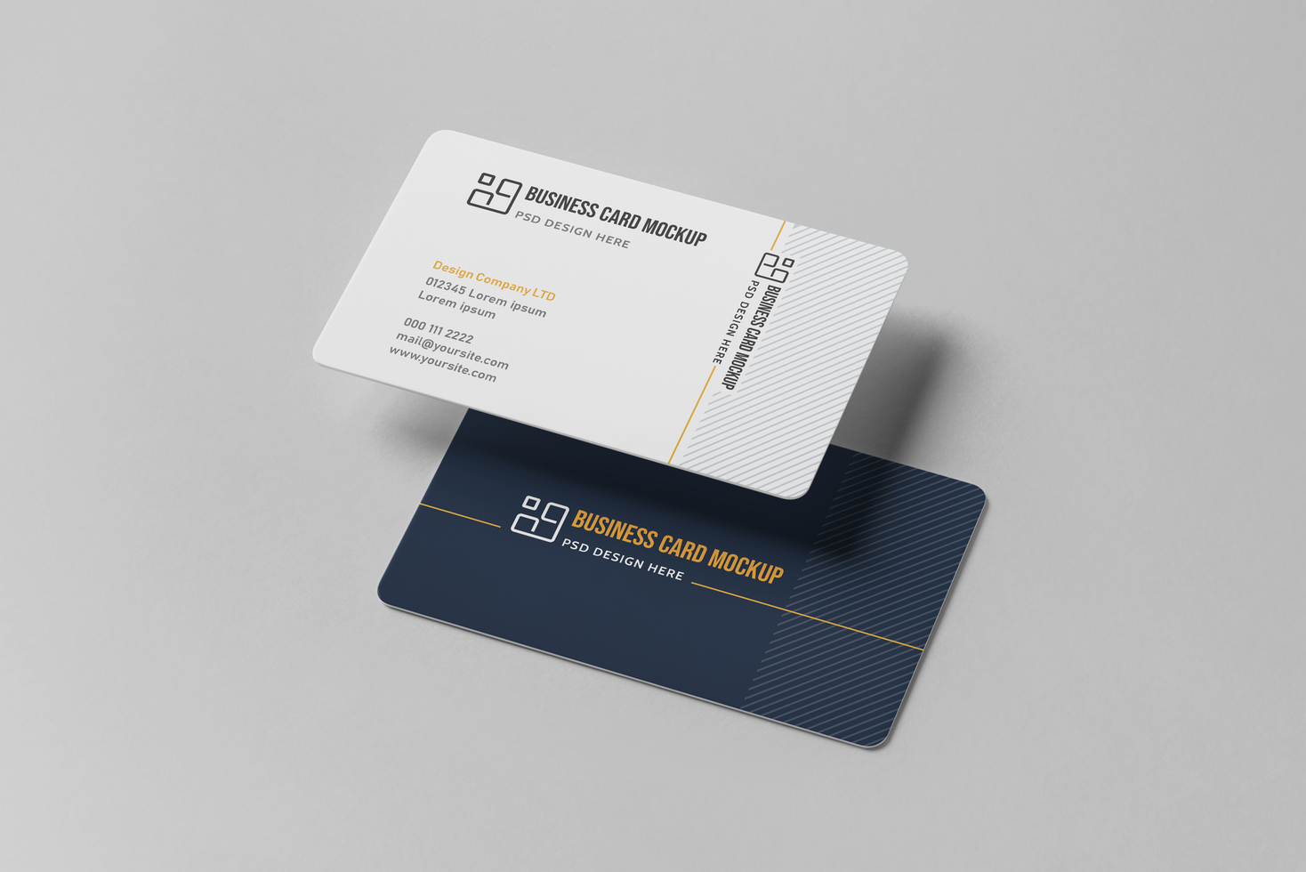 Elegant Invitation Card Mockup for Event Promotions psd