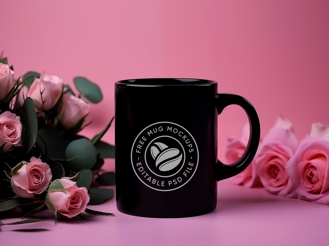 Blank Travel Mug Mockup for Print and Branding psd