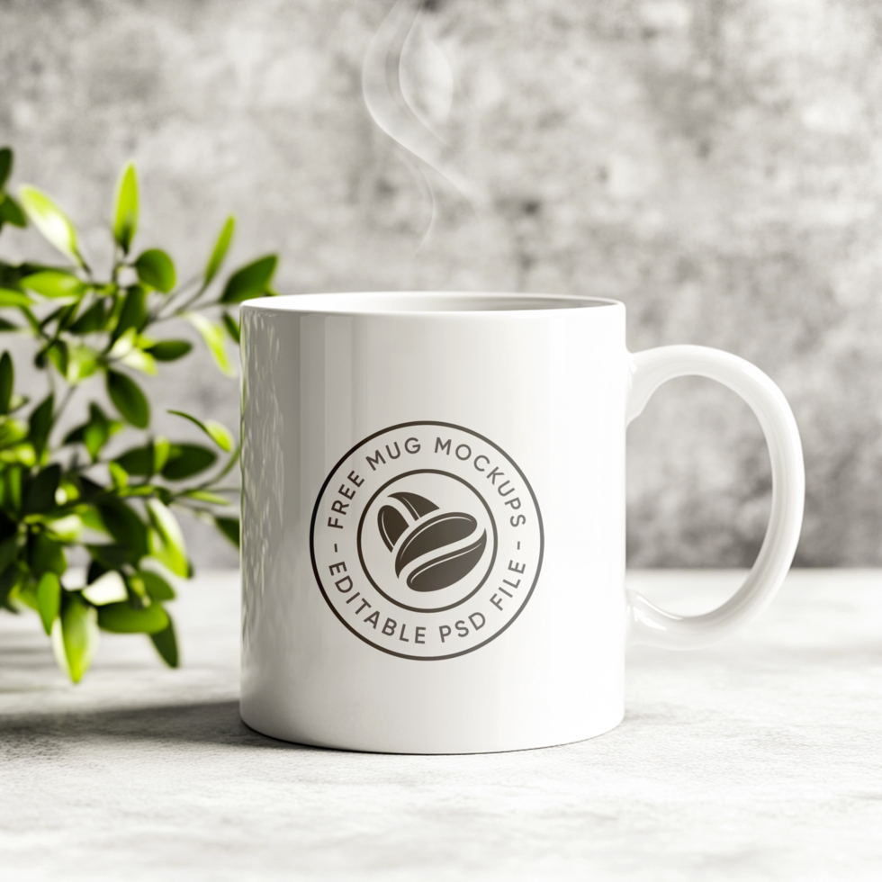 Elegant Matte Mug Mockup for Premium Branding psd