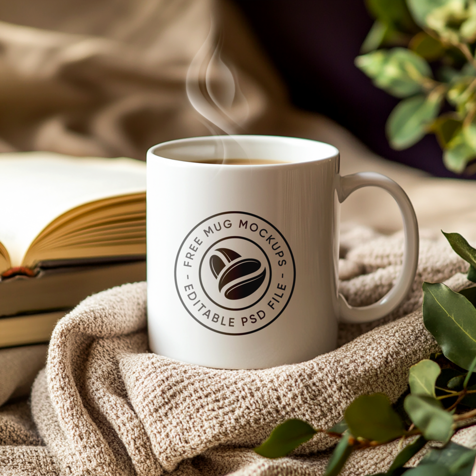 High-Quality Matte Mug Mockup for Stylish Branding psd