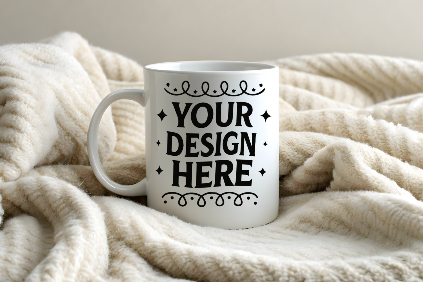White Coffee Mug Mockup Graphic design psd