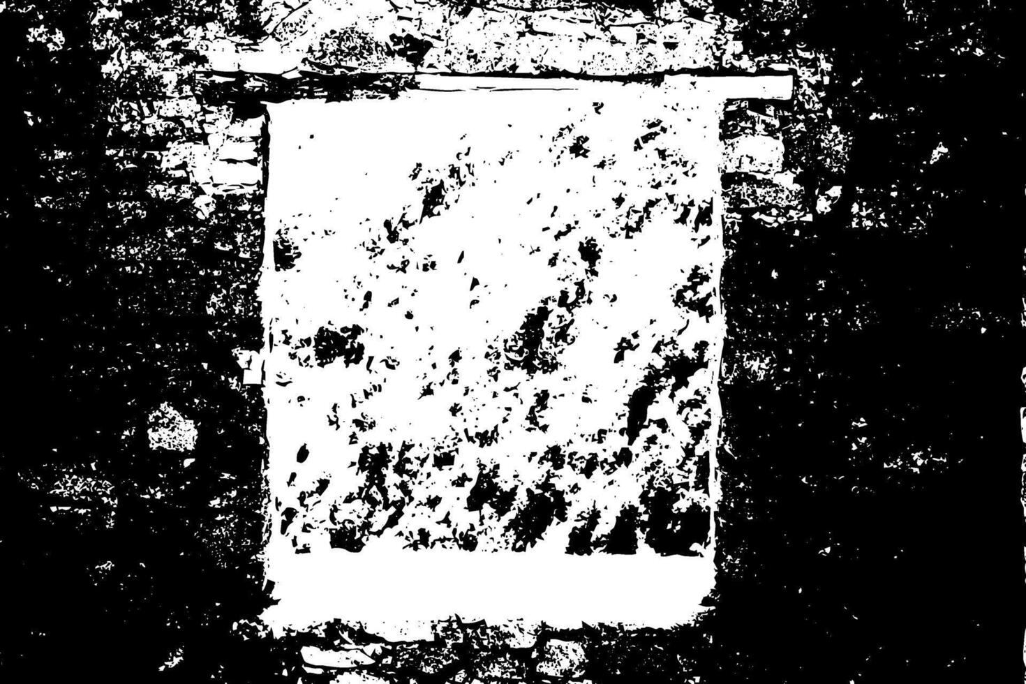 Rustic grunge and old texture with grain and stains. Abstract noise background. Weathered surface. vector