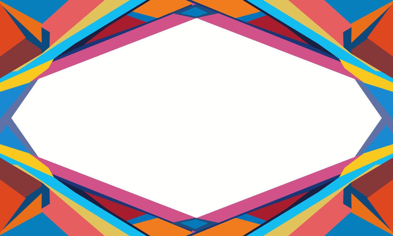 Abstract geometric background with a white background vector