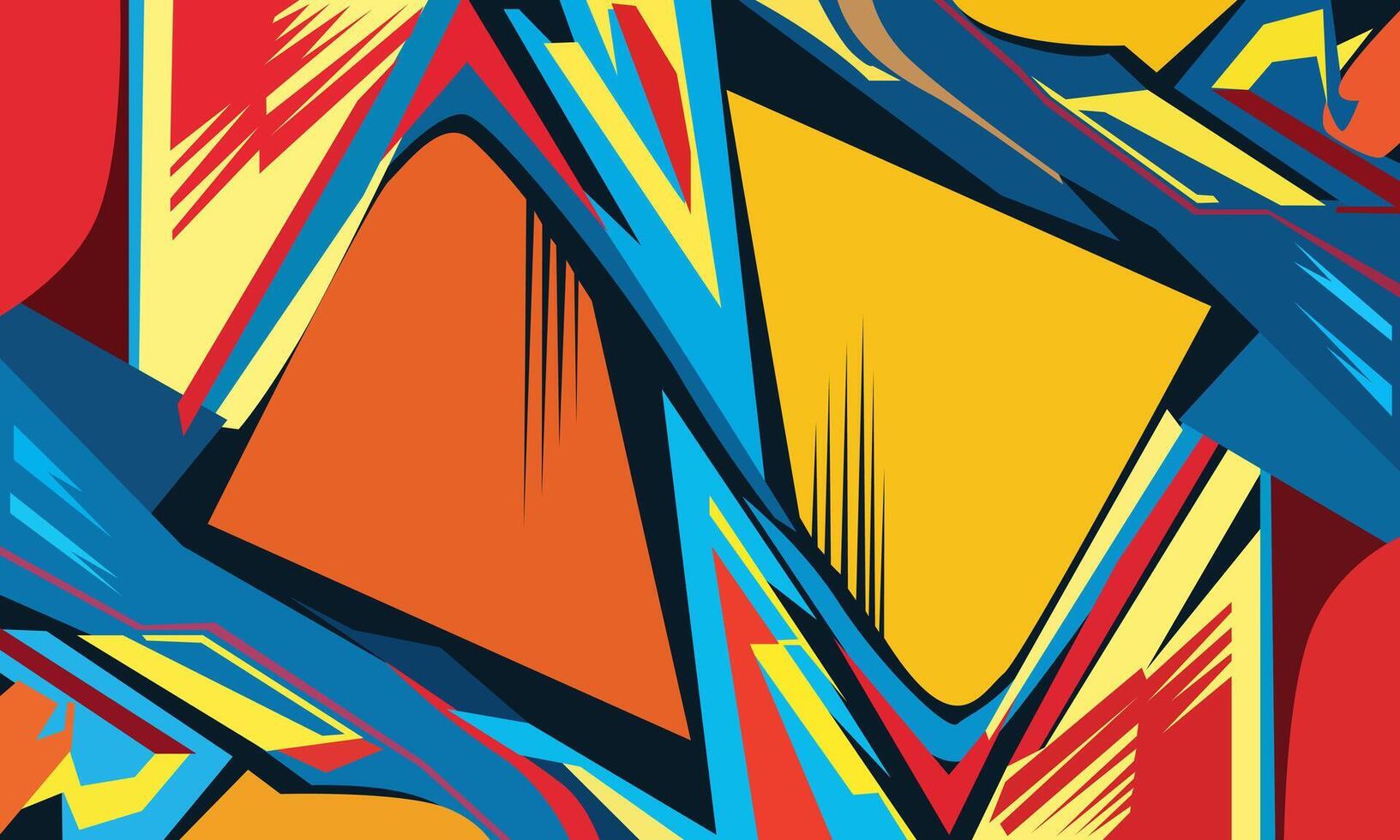 A colorful abstract background with geometric shapes vector