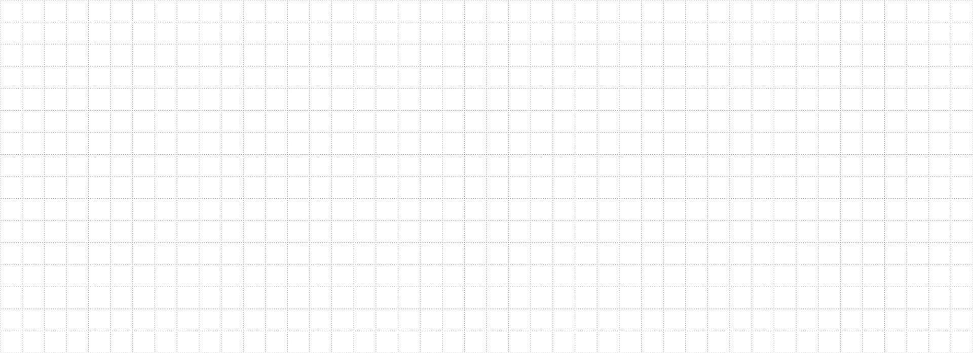 Seamless checkered texture. Journal planer page with dotted grid. Simple square graph paper texture. Retro bullet notebook background. Repeated school math sheet wallpaper. Workbook template vector