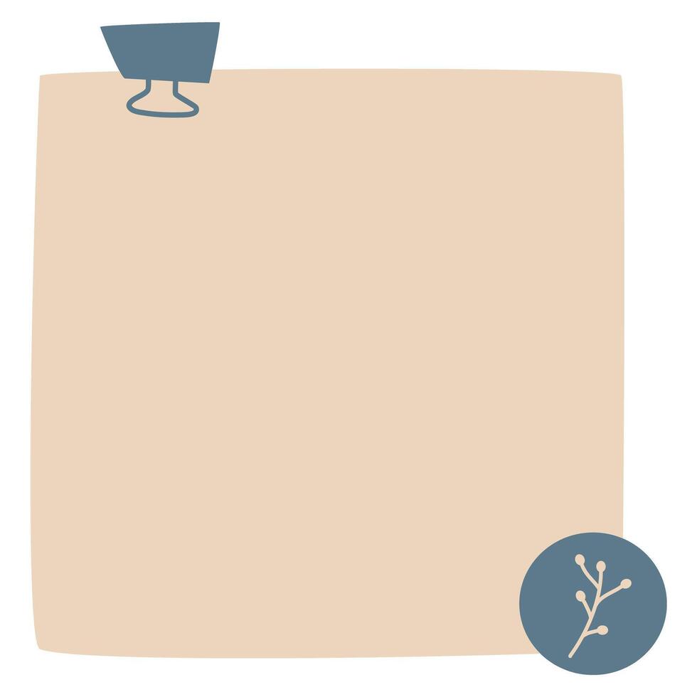 cartoon papers notes, office forms vector