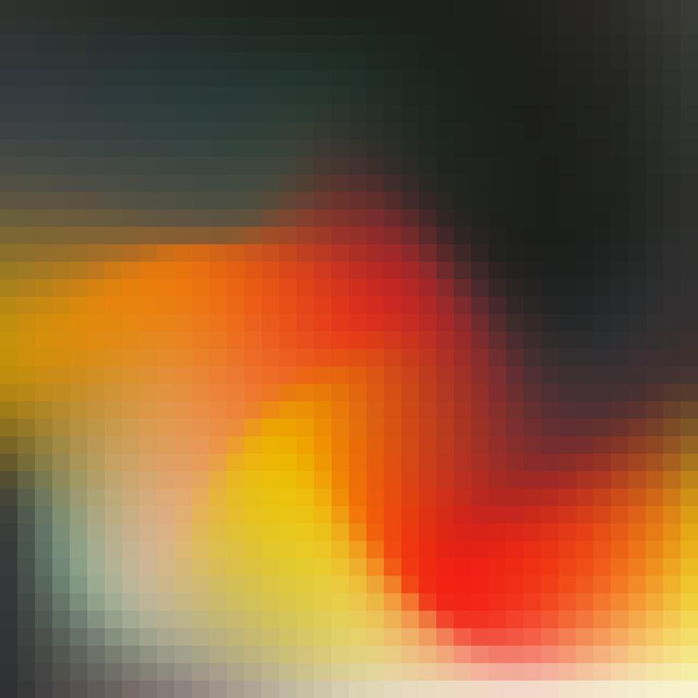 a colorful abstract background with a red, yellow and orange square vector