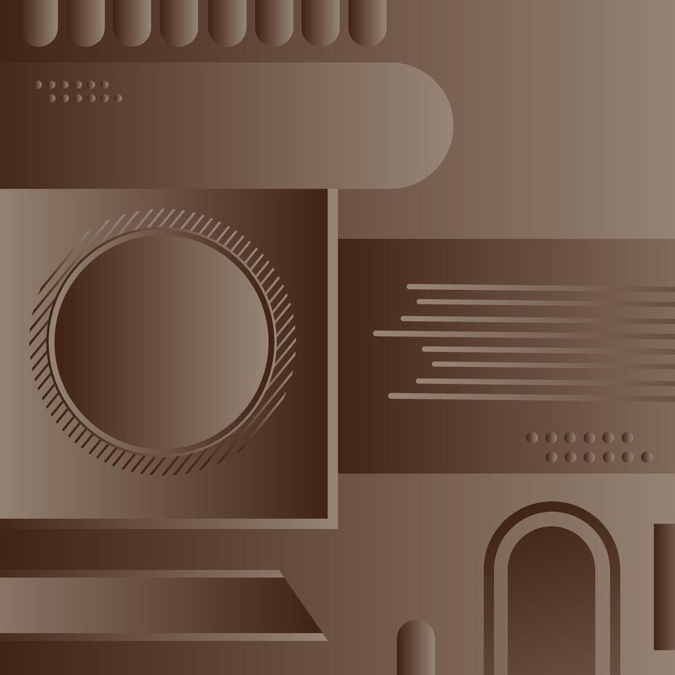 Abstract chocolate circle liquid colors. Design presentations, printing, flyers, business, poster, websites, packaging,cover vector