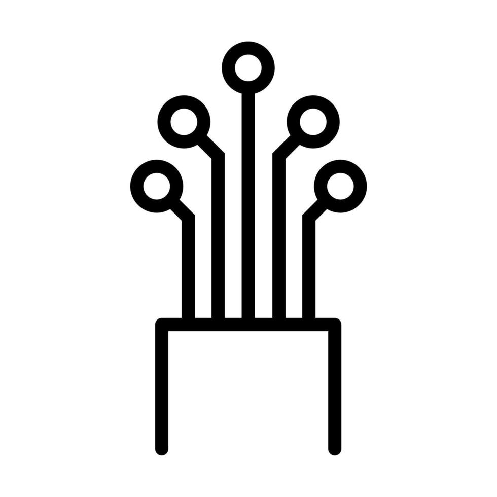 fiber optic cable icon for graphic design, logo, web site, social media, mobile app, ui. illustration vector
