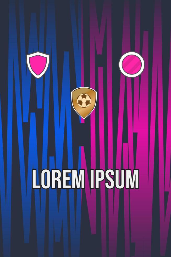 Versatile Fabrics for Unique Jersey Design vector
