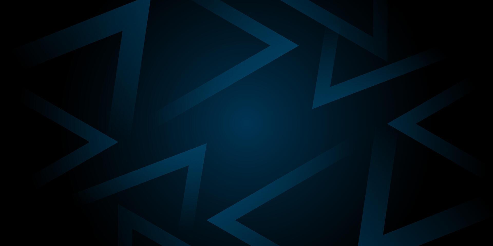 Abstract dark blue triangle pattern background. Simple and elegant pattern. vector