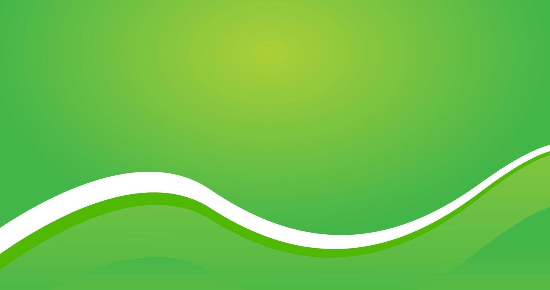 A green and white abstract backgrund vector
