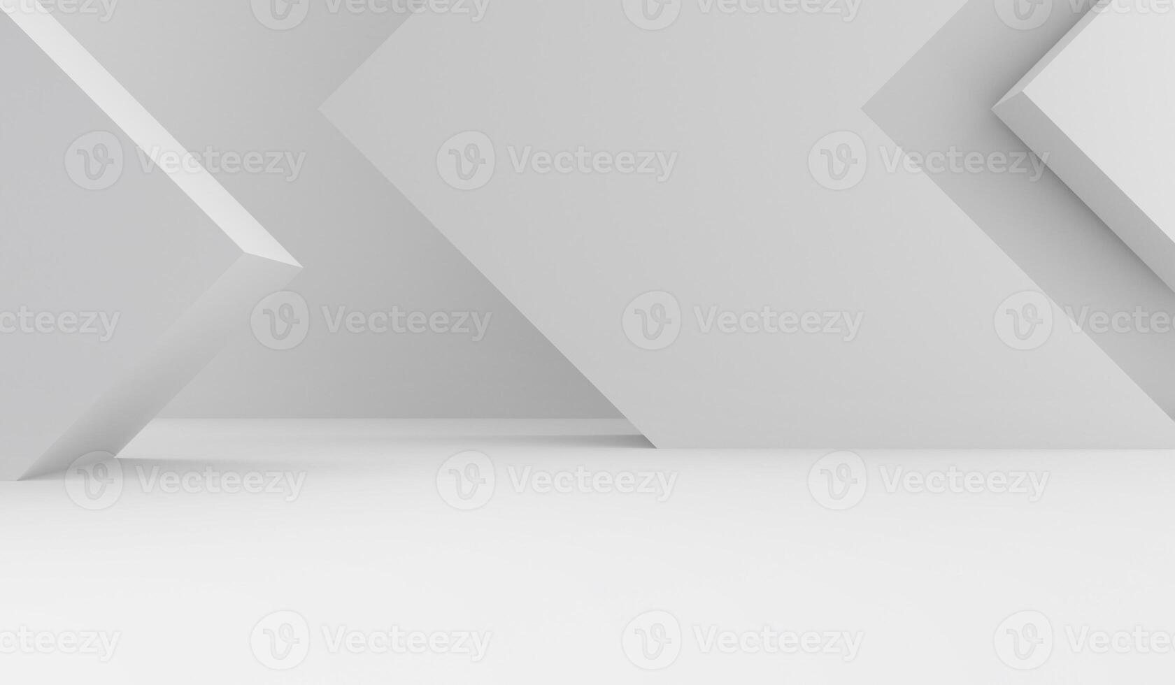 Architecture background geometric arched interior 3d render13 photo