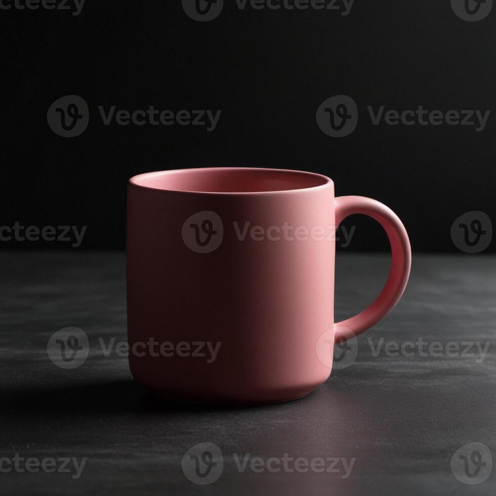 ceramic mug, minimalist photo