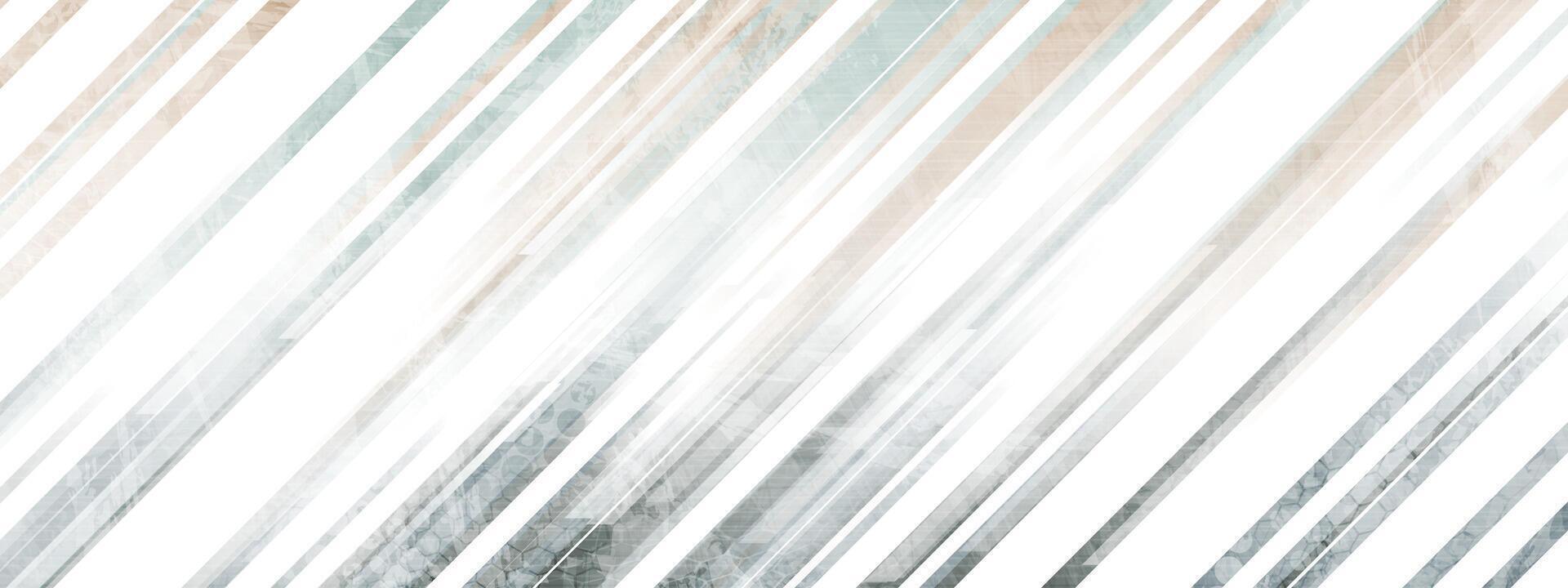 Multicolored grunge stripes abstract geometric background vector