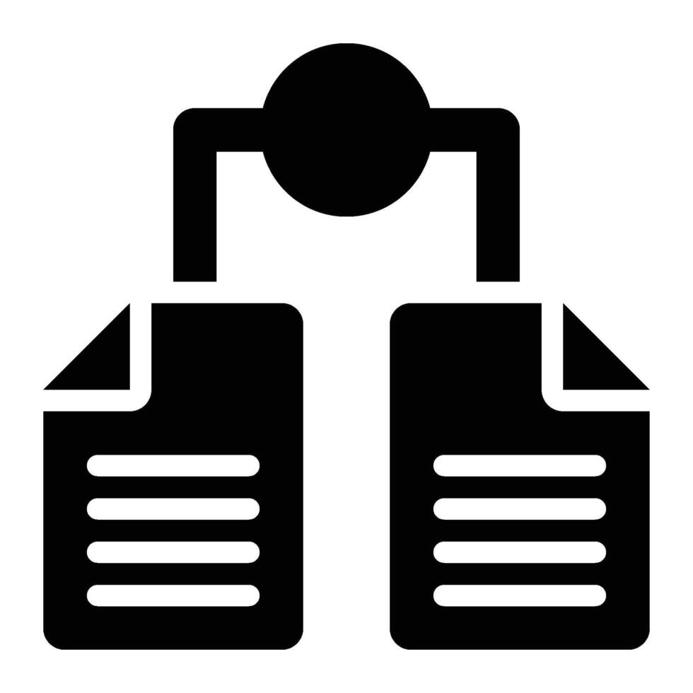 Data Integration, Infrastructure Glyph Solid Icon vector