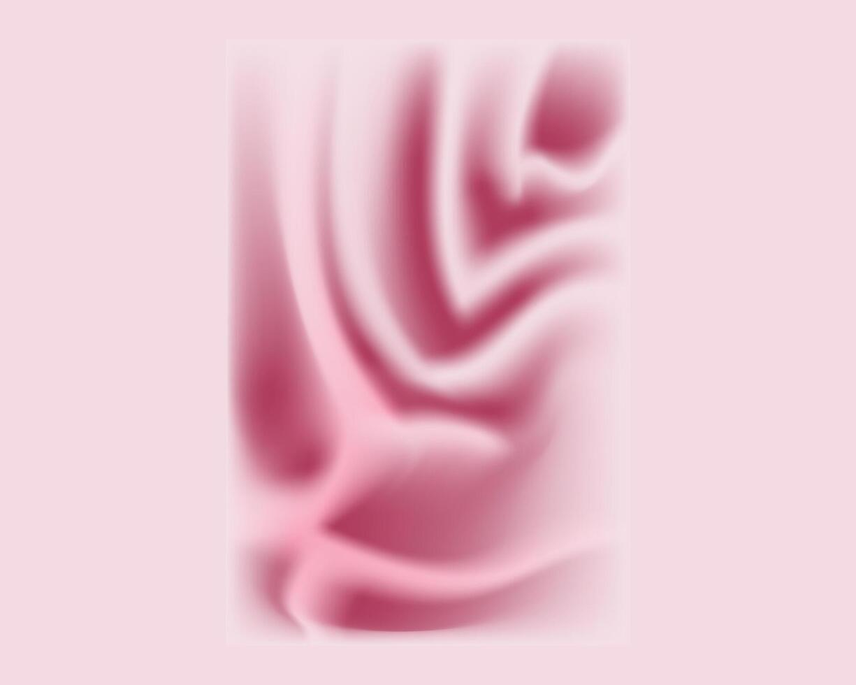Pink Wavy Smooth liquid mobile wallpaper background Gradient mesh. Modern template for poster vector