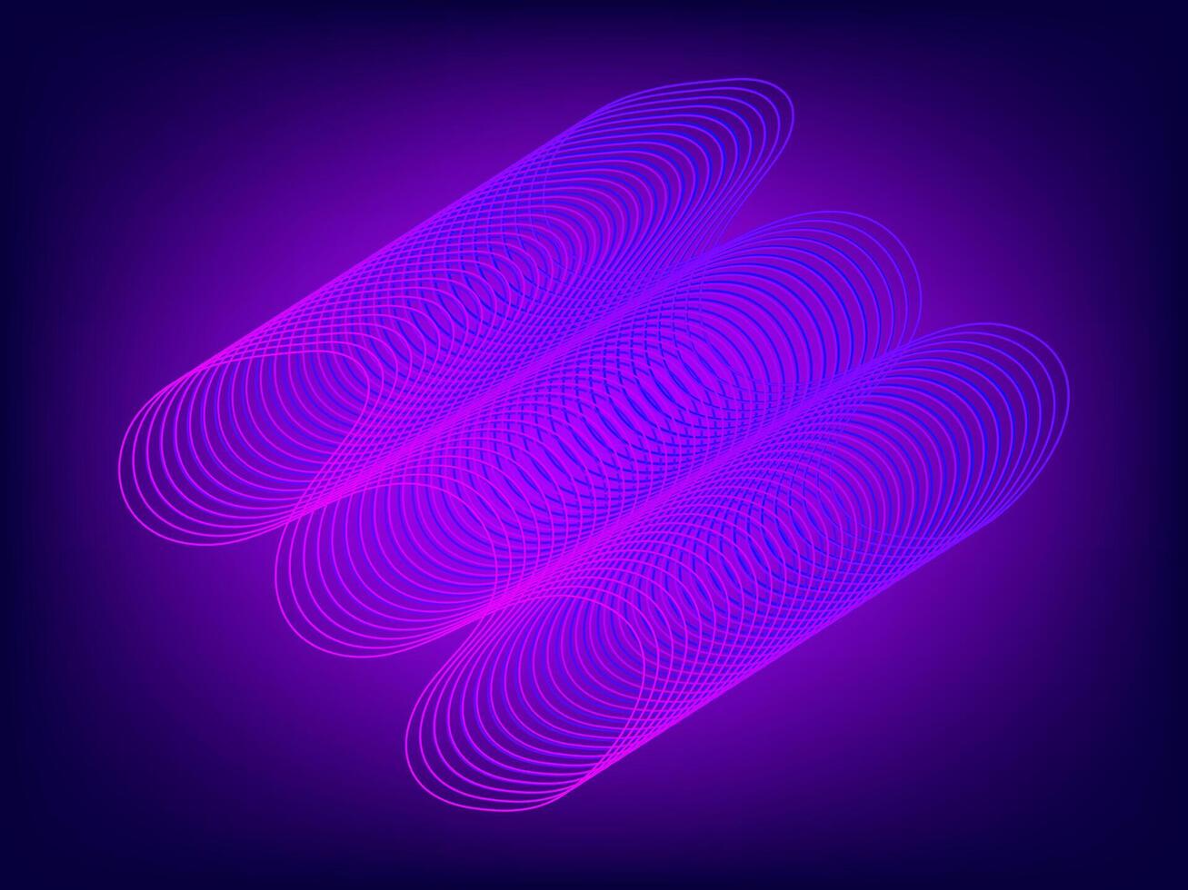 abstract background with purple lines and circles vector