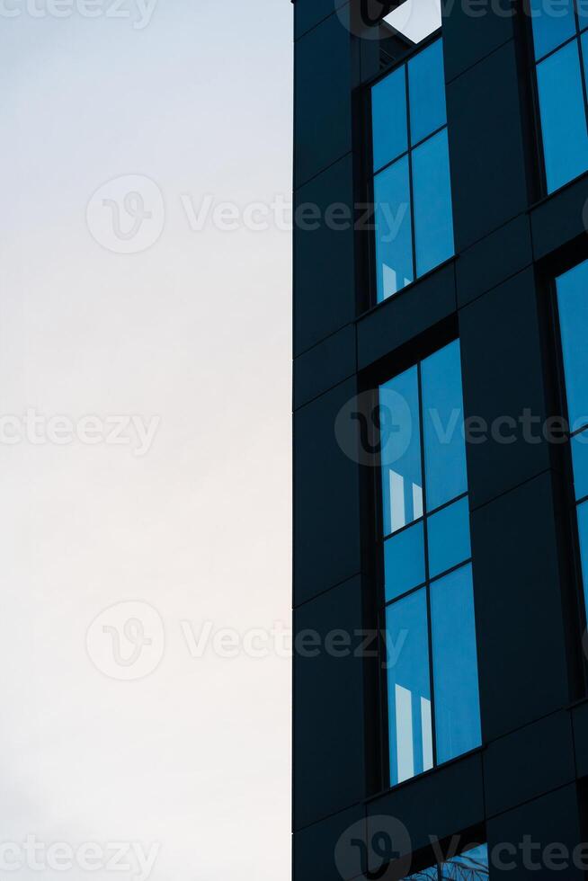 A tall building with a clock on it photo